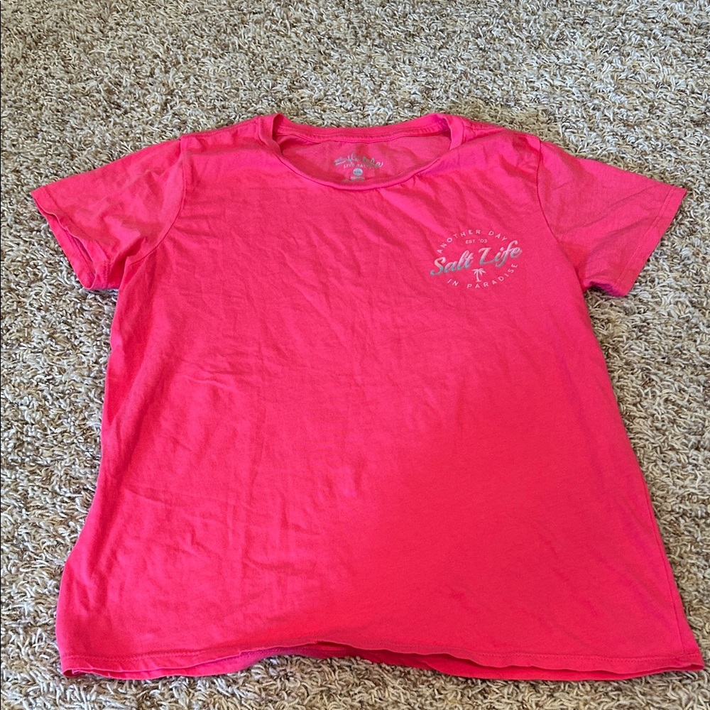 Salt Life Women’s Coral Tee -Size Small